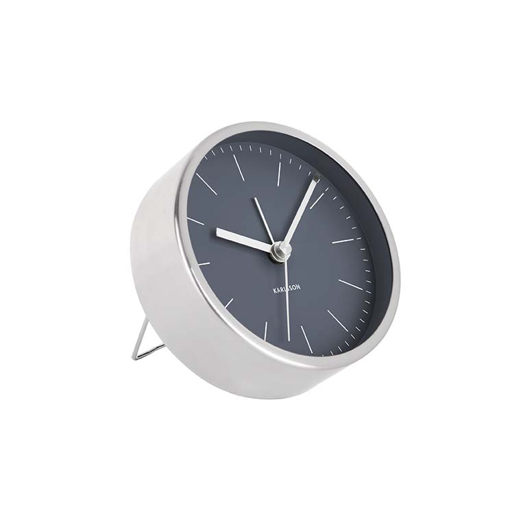 Karlsson Minimal Alarm Clock - Night Blue | Koop.co.nz
