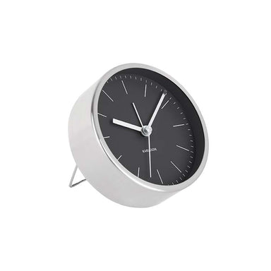 Karlsson Minimal Alarm Clock - Black | Koop.co.nz