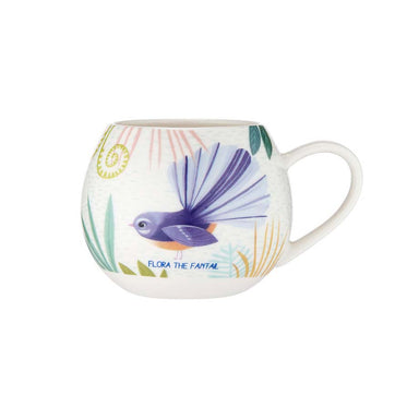 Ashdene Kiwi Kids Collection Mini Hug Mug - Flora The Fantail | Koop.co.nz