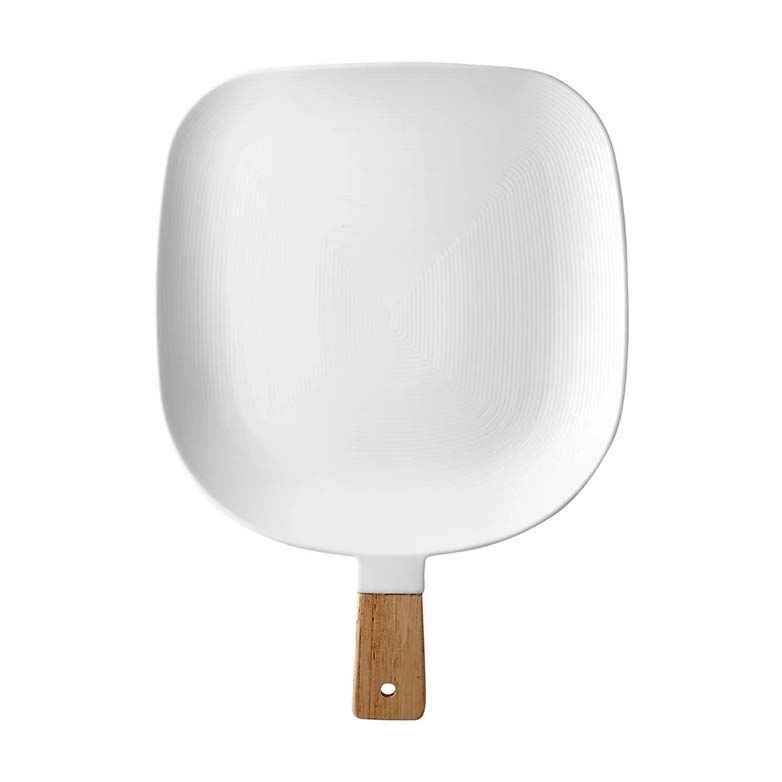 Ladelle Linear Texture Paddle Serve Stick - White | Koop.co.nz