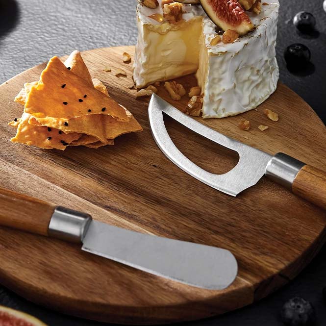 Ladelle Tempa Fromagerie Cheese Knife & Board Set | Koop.co.nz