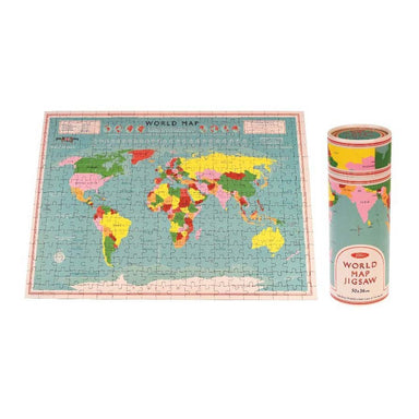 Rex London World Map Jigsaw Puzzle (300pc) | Koop.co.nz