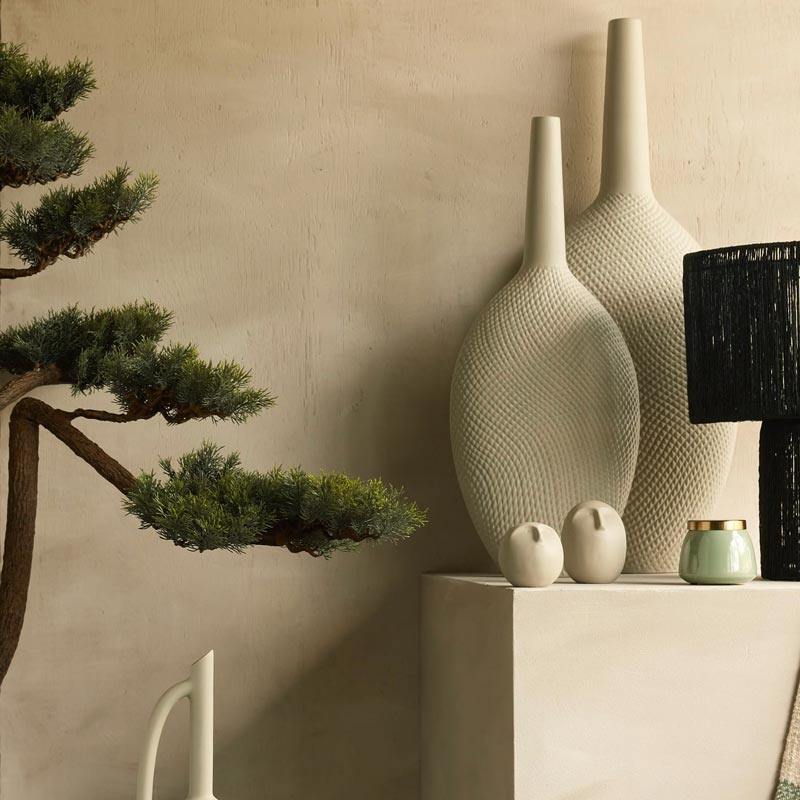Bovi Home Hawana Large Textured Ceramic Vase | Koop.co.nz