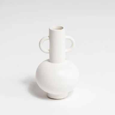 NED Collections White Louis Vase (20.5cm) | Koop.co.nz