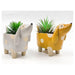 Urban Products Spotty Dog Planter Small - Grey | Koop.co.nz