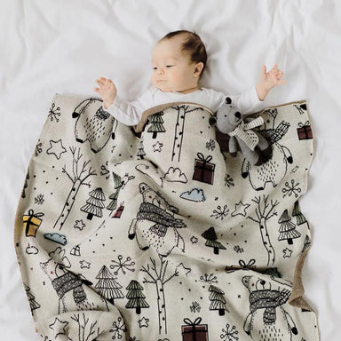 Di Lusso Living Starlight Bear Baby Blanket | Koop.co.nz