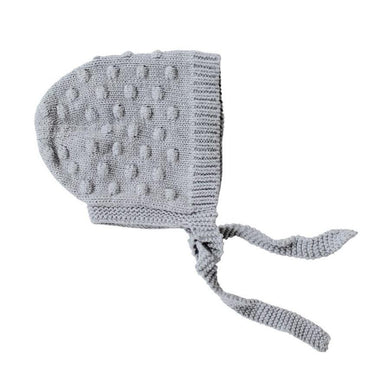 Di Lusso Living Marshmallow Bonnet Hat - Grey | Koop.co.nz
