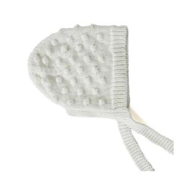 Di Lusso Living Marshmallow Bonnet Hat - Ivory | Koop.co.nz