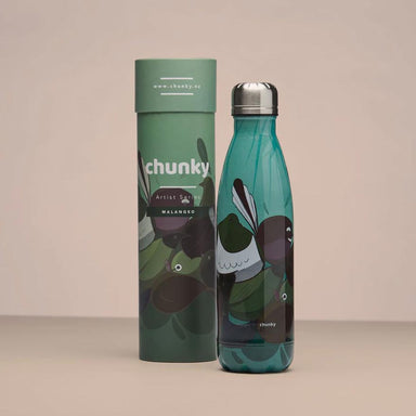Chunky Reusable Stainless Bottle - Birds Of NZ (500ml) | Koop.co.nz