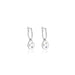 Linda Tahija Astral Hoop Earrings - Silver | Koop.co.nz
