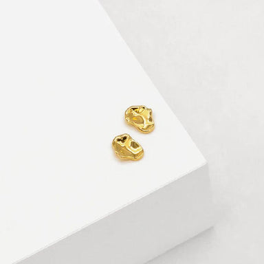 Linda Tahija Morph Stud Earrings - Gold | Koop.co.nz