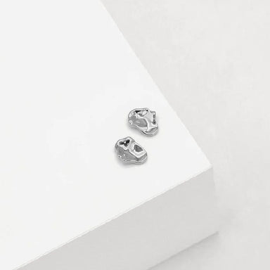 Linda Tahija Morph Stud Earrings - Silver | Koop.co.nz