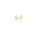 Linda Tahija Serpent Stud Earrings - Gold | Koop.co.nz