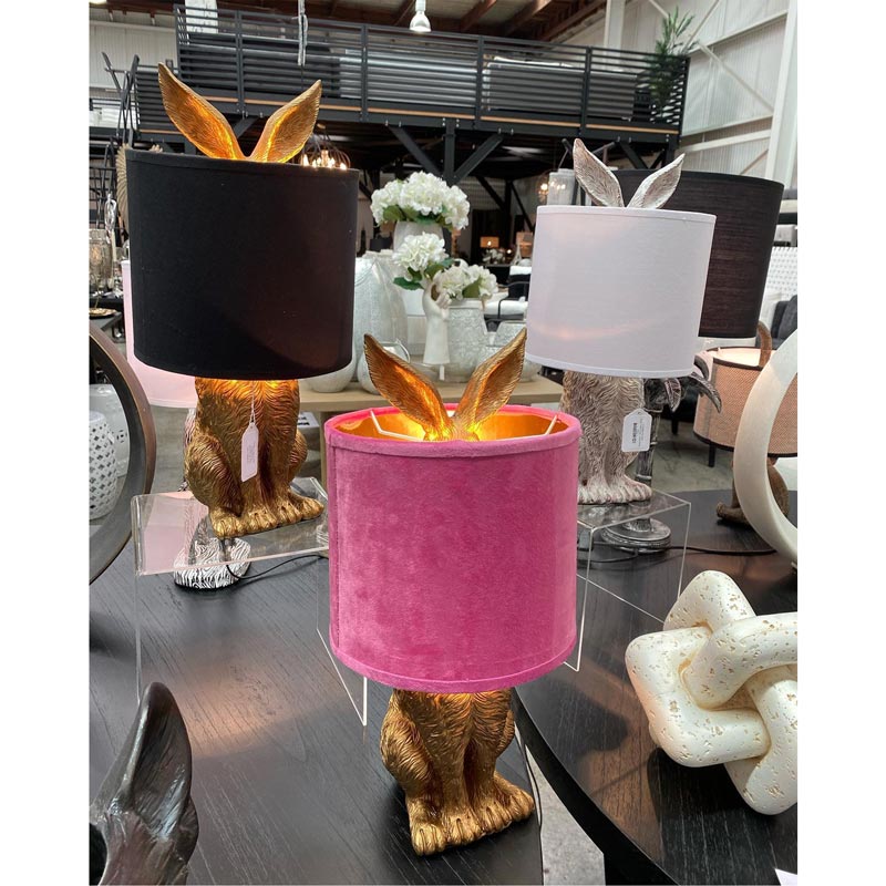 Le Forge Bunny Lamp - Pink (43cm) | Koop.co.nz