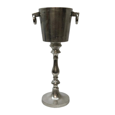 Le Forge Aluminium Pedestal Wine Bucket - Smoke | Koop.co.nz