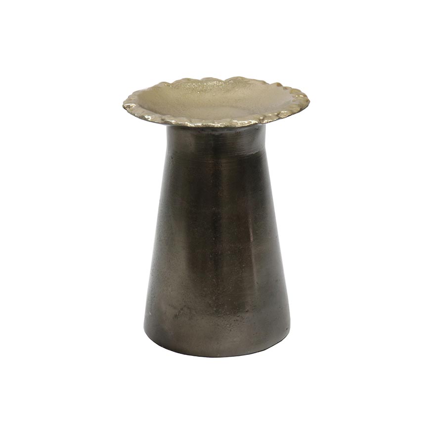 Le Forge Aluminium Brocken Rim Candle Holder (19cm) | Koop.co.nz