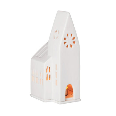 Rader Small Porcelain Tealight - Church | Koop.co.nz