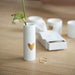Rader Porcelain Mini Heart Vase Set/2 - Gold | Koop.co.nz