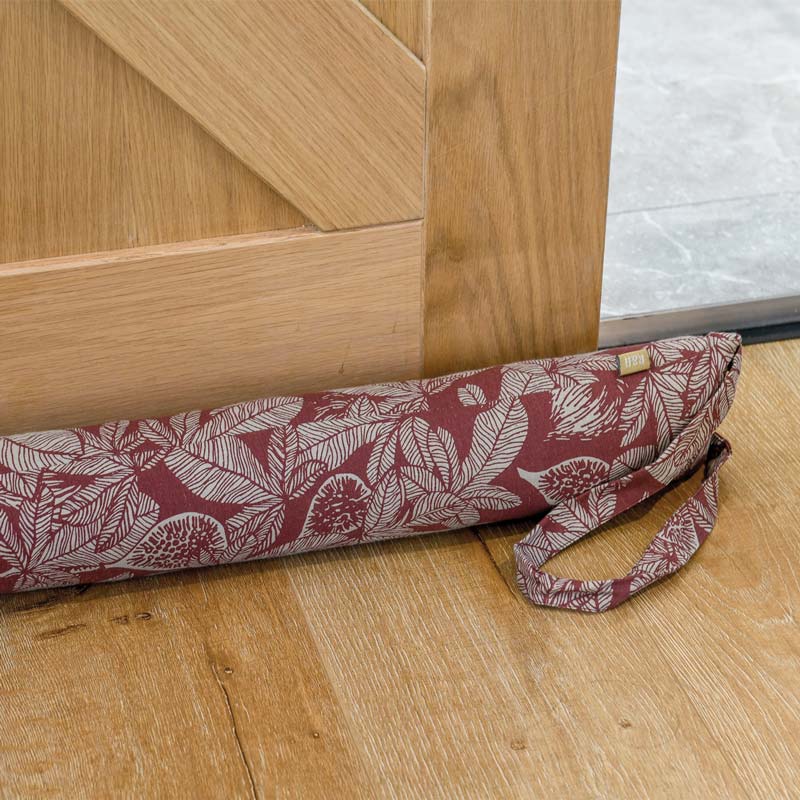 Raine & Humble Fig Tree Slim Draught Stopper - Ruby | Koop.co.nz