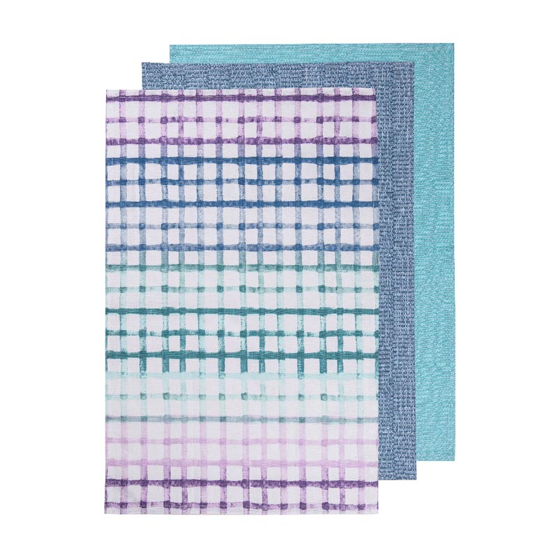 Ladelle Trinny Lavender Sherbert Tea Towel Set (3pc) | Koop.co.nz