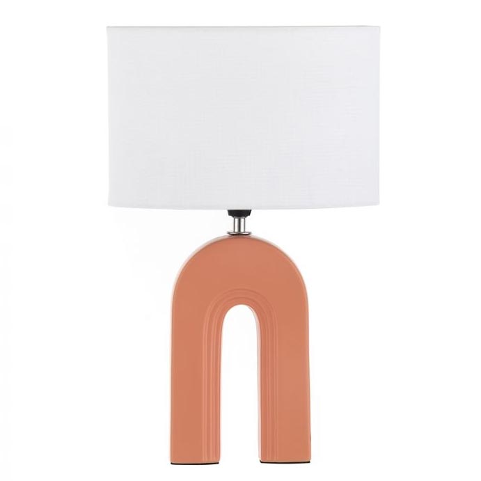 Emporium Archie Coral Table Lamp (39cm) | Koop.co.nz