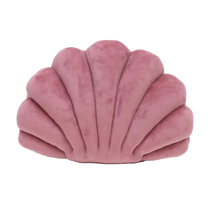 Le Forge Velvet Shell Cushion - Pink | Koop.co.nz