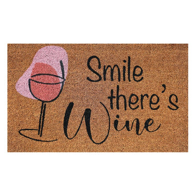Urban Products Smile There's Wine Doormat | Koop.co.nz