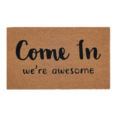 Urban Products Come In We're Awesome Doormat | Koop.co.nz