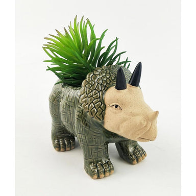 Urban Products Triceratops Dinosaur Planter | Koop.co.nz