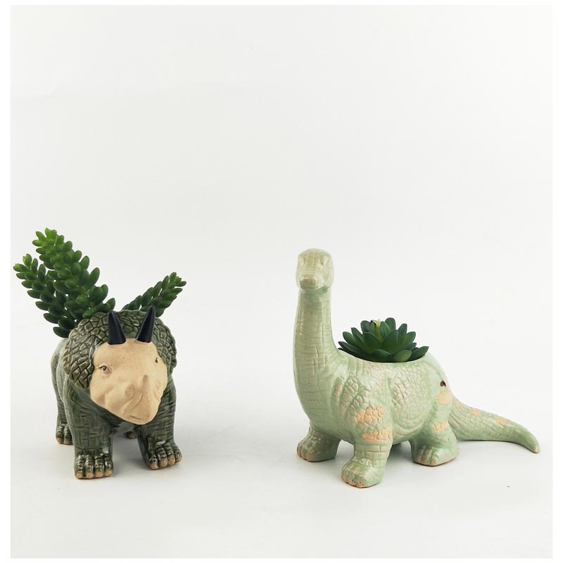 Urban Products Triceratops Dinosaur Planter | Koop.co.nz