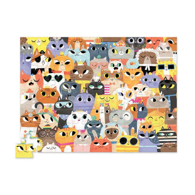Crocodile Creek Junior Puzzle (72pc) - Lots Of Cats | Koop.co.nz