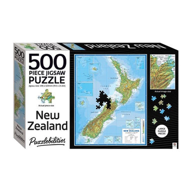 Hinkler New Zealand Jigsaw Puzzle (500pc) | Koop.co.nz