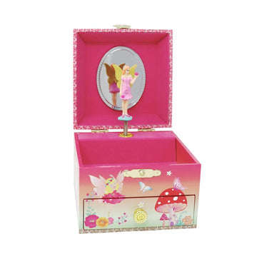 Pink Poppy Pixie & Unicorn Small Musical Jewellery Box | Koop.co.nz