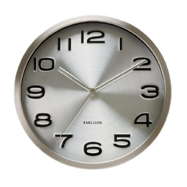 Karlsson Maxie Steel Wall Clock (30cm) | Koop.co.nz