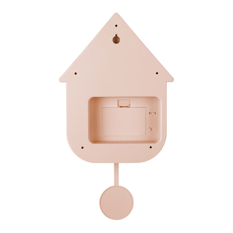 Karlsson Modern Cuckoo Wall Clock - Light Pink | Koop.co.nz