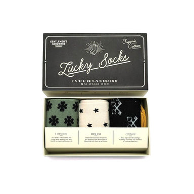 Gentlemen's Hardware Boxed Lucky Socks (3 Pair) | Koop.co.nz