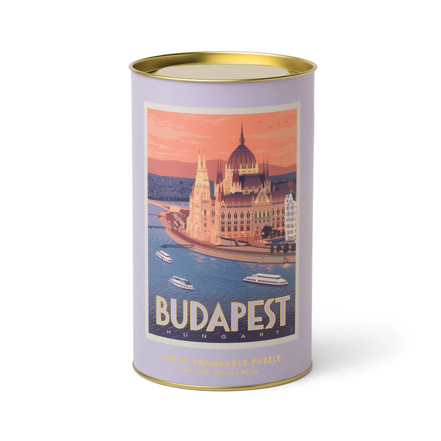 DesignWorks Ink World Travel Jigsaw Puzzle - Budapest (500pc) | Koop.co.nz