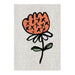 Linens & More Flower Pops Tea Towel - Orange | Koop.co.nz