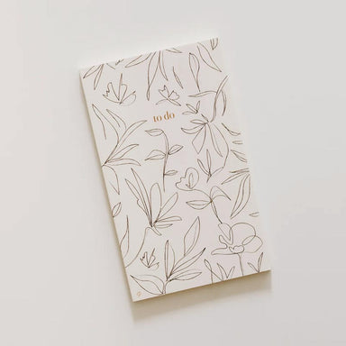 Papier HQ Floral Notebook - To Do | Koop.co.nz