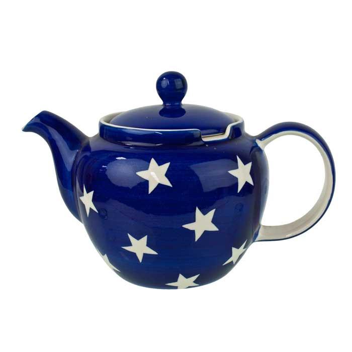 Whittard Blue Star Teapot 1.1L | Koop.co.nz