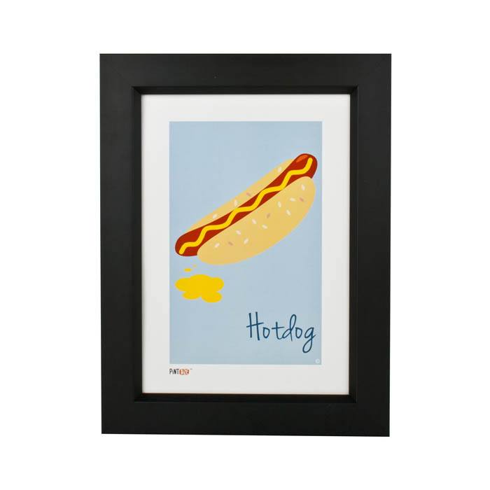 Pint Size Hotdog Print (A4) | Koop.co.nz