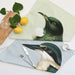 100% New Zealand Hushed Green Tui Tea Towel | Koop.co.nz