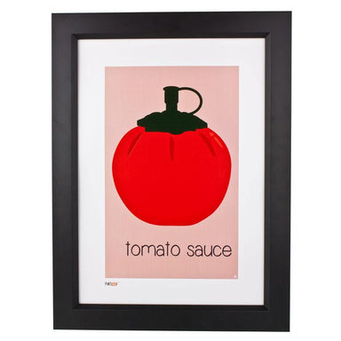 Pint Size Tomato Sauce Print (A3) | Koop.co.nz
