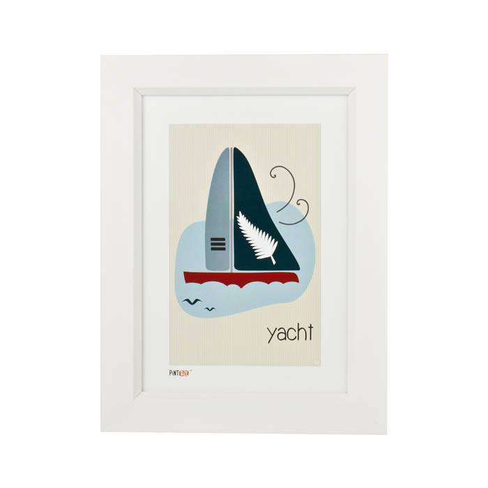Pint Size Yacht Print (A4) | Koop.co.nz