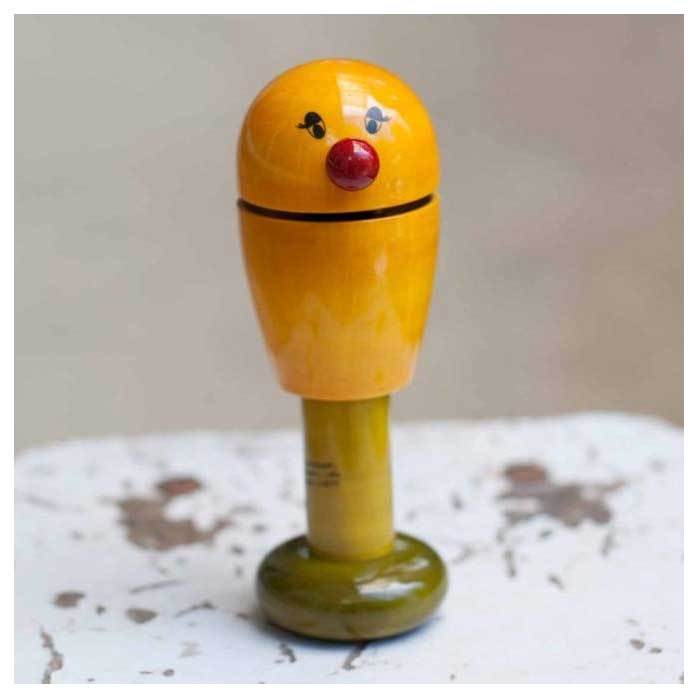 Maya Organic Birdie Rattle Wooden - Homeware & Gifts NZ | KOOP | — Koop