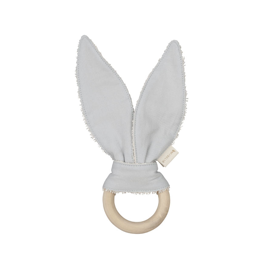 Fabelab Organic Animal Teether – Icy Grey Bunny | Koop.co.nz