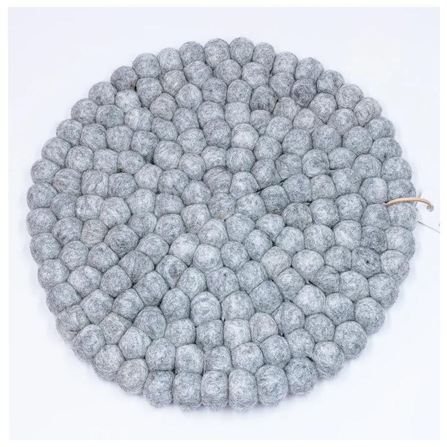 Sheepish Design NZ Wool Pot Stand / Trivet – Grey Marle | Koop.co.nz