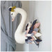 Tik Tak Handmade Wool Wall Swan Head - Grey & Blush | Koop.co.nz