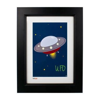 Pint Size UFO Print (A4) | Koop.co.nz